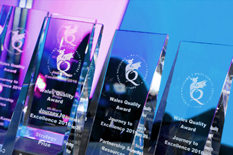 Wales Quality awards on display